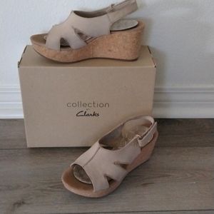 Clark's Leather Sandals